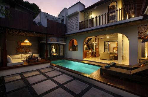 Πισίνα στο ή κοντά στο Sudha Villa Bali Anyelir