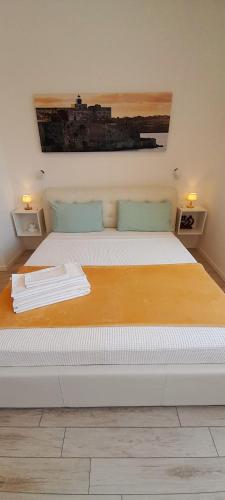 Ένα ή περισσότερα κρεβάτια σε δωμάτιο στο BARBARA Classy Apartment 102