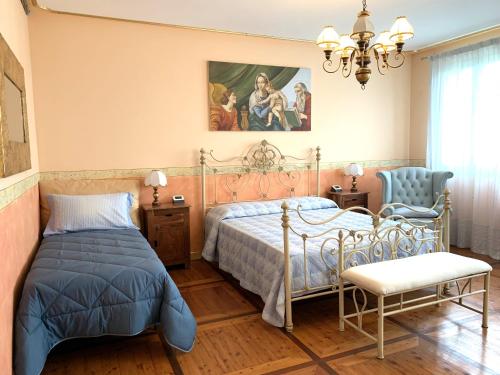 Postel nebo postele na pokoji v ubytování Francypi Home
