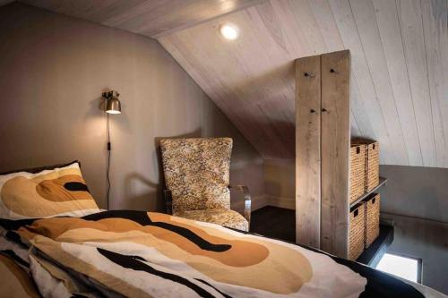 Llit o llits en una habitació de Villa Nyman