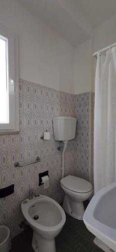 Koupelna v ubytování Hotel Internazionale