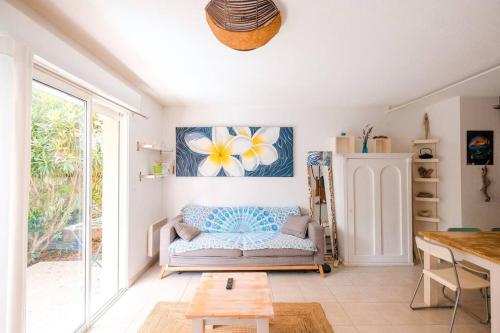 Villa ALOHA-65m2 garden/Swimmingpool - 500m Beach