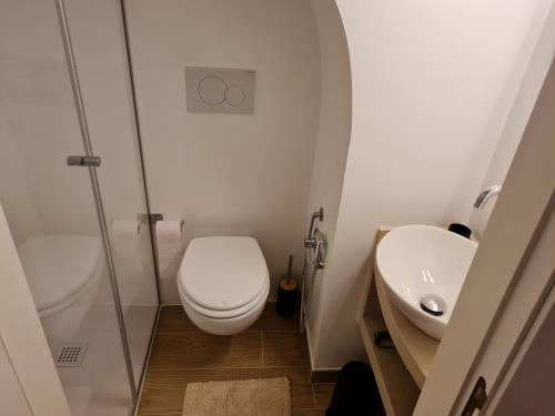 Koupelna v ubytování La Dimora nel Borgo