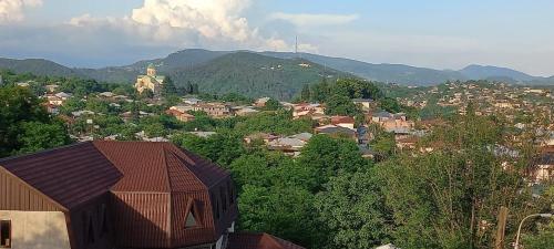 Nespecifikovaný výhled na hory nebo výhled na hory při pohledu z apartmánu
