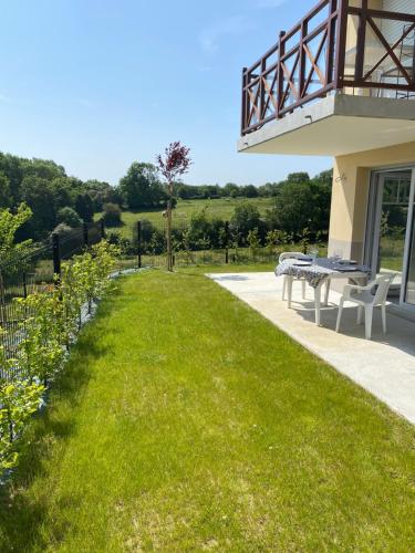 L'Olivier en Baie, T3 de standing avec jardin, vue baie, parking privé