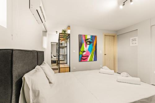 Cama o camas de una habitación en Petra Suite