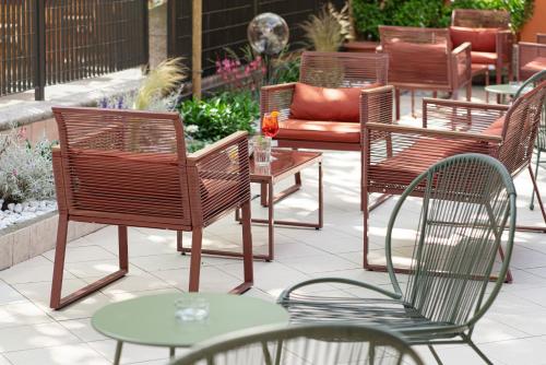 Zona de estar de Lime Hotel