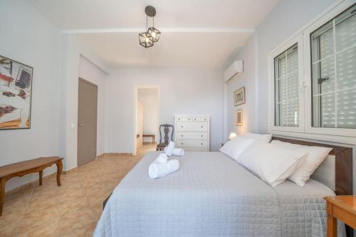 Ένα ή περισσότερα κρεβάτια σε δωμάτιο στο Villa Stunning Views