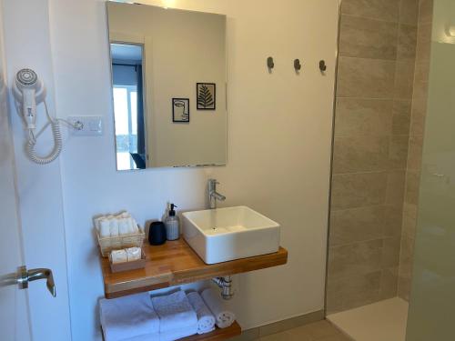 Ett badrum på La Morreta Suites II - Lanzarote