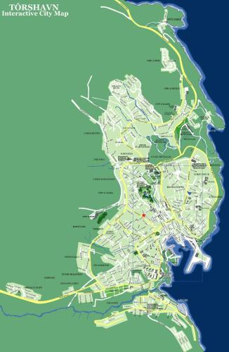 a map of dubrovnik croatia at Atlantic Jewel in Tórshavn