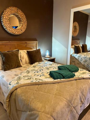 Postel nebo postele na pokoji v ubytování DREAM WISH