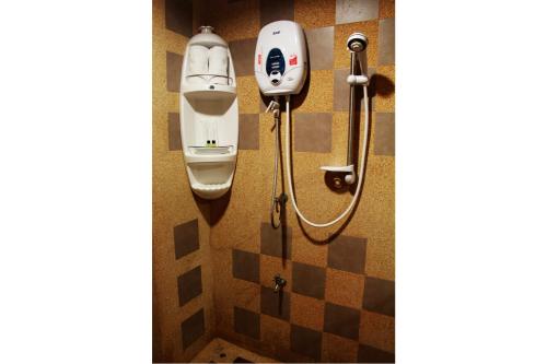 Koupelna v ubytování Pornkasem House