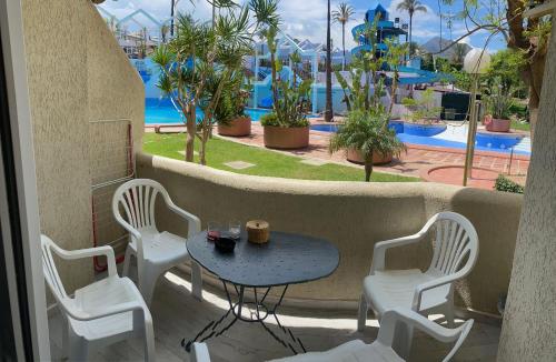 Benal Beach resort pools&slides are already open