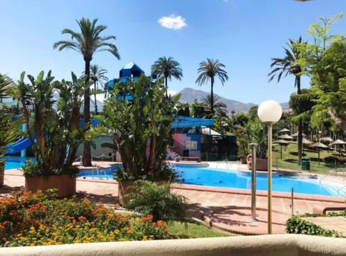 Benal Beach resort pools&slides are already open
