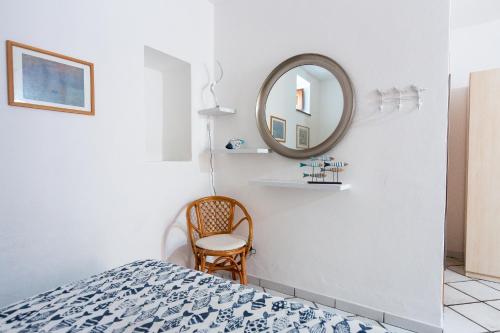 Postel nebo postele na pokoji v ubytování Casa Zu Peppino