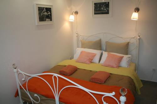 Ein Bett oder Betten in einem Zimmer der Unterkunft Apartment Classic Deco