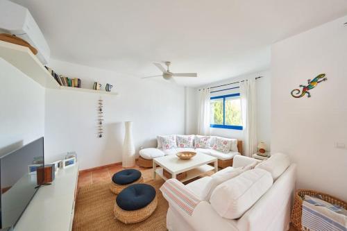 Posteľ alebo postele v izbe v ubytovaní Casa de Los Pinos