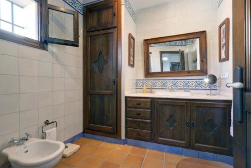 Koupelna v ubytování Casa Jimena 8 personas