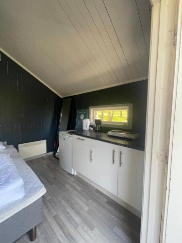 Kuchyň nebo kuchyňský kout v ubytování Raet Camping