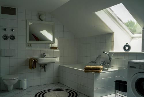 Et badeværelse på FeWo Anna