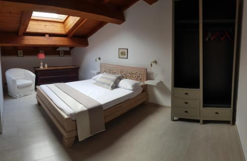 מיטה או מיטות בחדר ב-Gárgara Bed and Breakfast