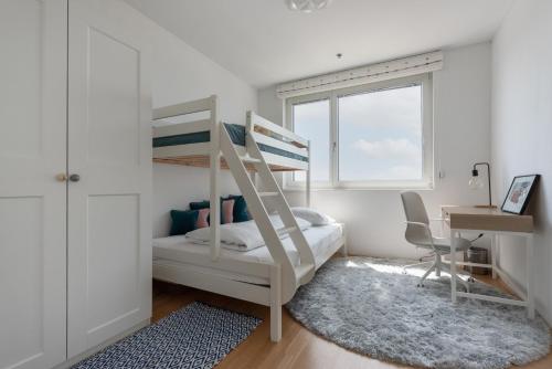 Luxus über den Wolken, 18. Stock mit Klimaanlage und Garage
