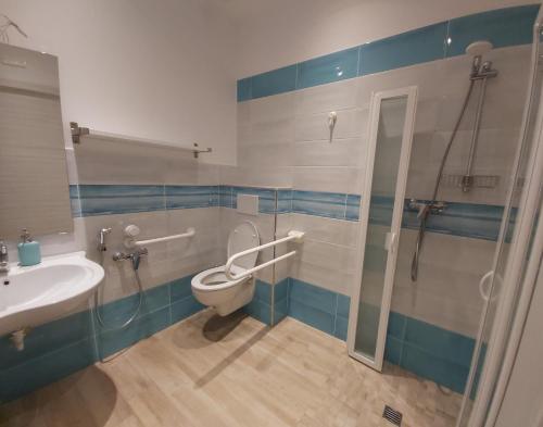 Et badeværelse på Agriturismo Podere Il Fitto