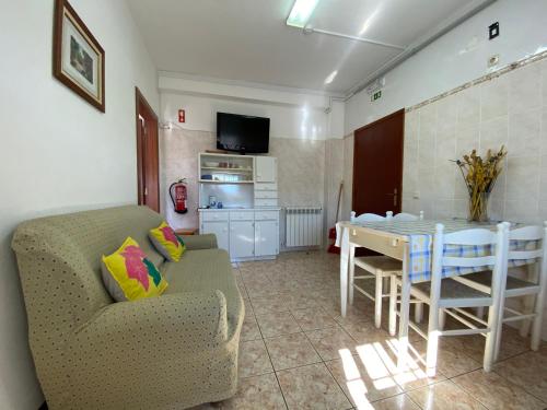 Kuchyň nebo kuchyňský kout v ubytování Casa da Risca
