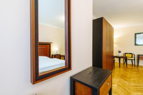 Ένα ή περισσότερα κρεβάτια σε δωμάτιο στο Apartments TGM 11