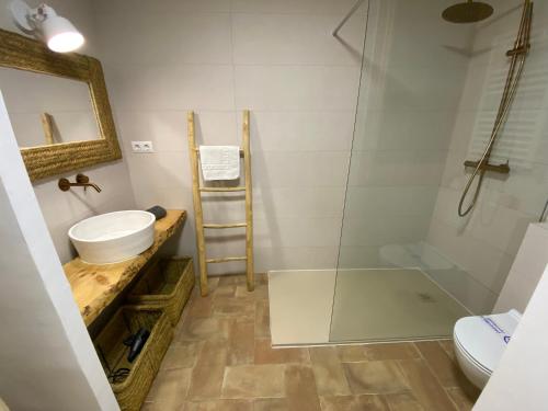 Kúpeľňa v ubytovaní Apto 1a línea del Paseo Llafranc con Aire acondicionado Sin Vistas