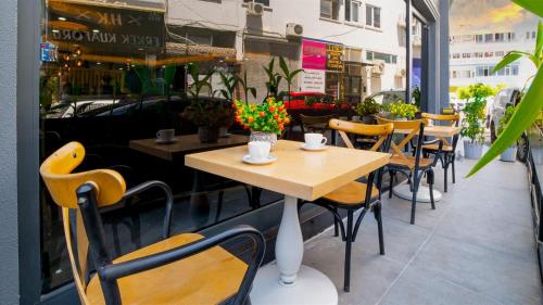 Et opholdsområde på Blue Marina Hotel & Spa