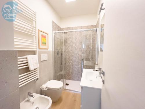 Koupelna v ubytování Corridoni 2E Tirabora Short Rent