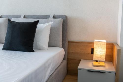 Кровать или кровати в номере Hotel Bavaro