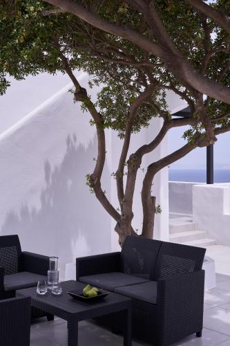 Χώρος καθιστικού στο The Thermia Suites