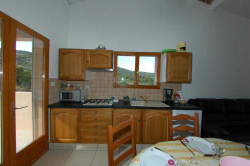 Dapur atau dapur kecil di Casa Soprana