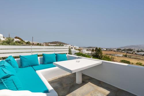 Balkón nebo terasa v ubytování Mykonian Breeze