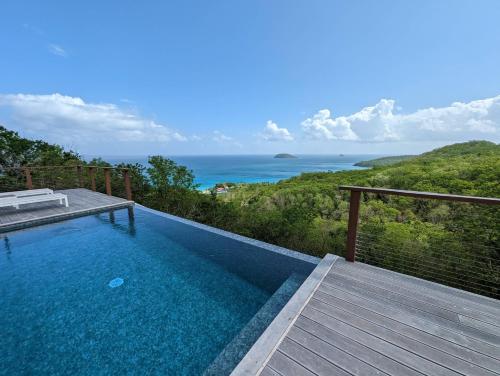 Landskap semula jadi dekat dengan vila ini