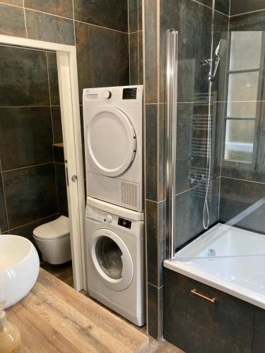 Kúpeľňa v ubytovaní Kentañ - Maison insolite intra-muros à Guérande