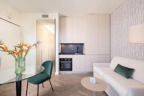 Dapur atau dapur kecil di Mercure Villa Romanazzi Carducci Bari