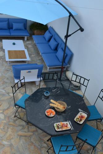 Χώρος καθιστικού στο VILLA MOST Tisno