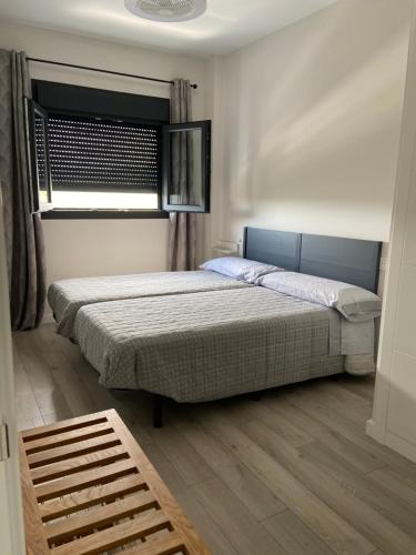 Postel nebo postele na pokoji v ubytování Apartamento Valle-Niza, Almayate, Vélez málaga, torre del mar ,2 dormitorios