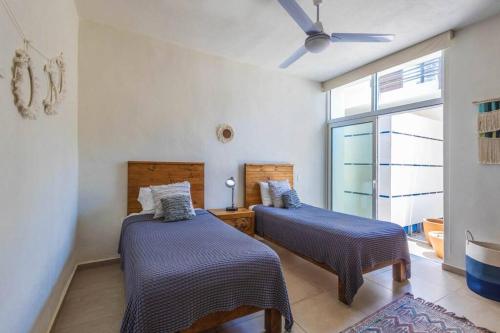 Una cama o camas en una habitación de Casa Chaparra - Monterosa