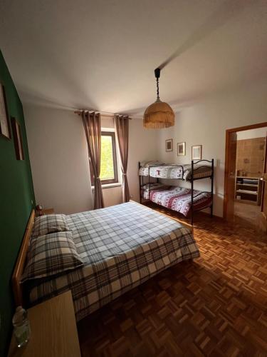 Postel nebo postele na pokoji v ubytování Monterovere