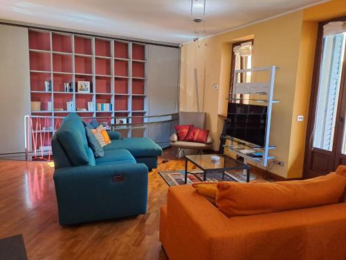 Posezení v ubytování Casa Acquerello