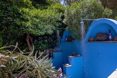 Zahrada ubytování Irini Studios in Tinos