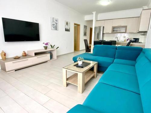 TV a/nebo společenská místnost v ubytování Apartments Domane Nenad