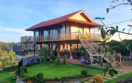 Taman di luar Dambri View Garden