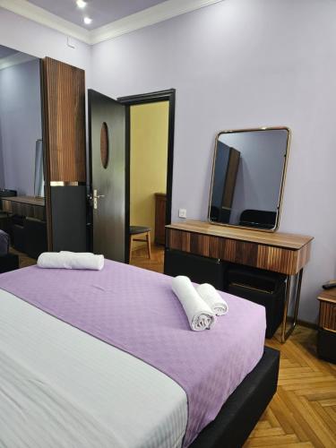 Postel nebo postele na pokoji v ubytování Tamaris-home