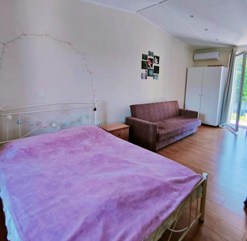 Posezení v ubytování Angelos Apartment Corfu