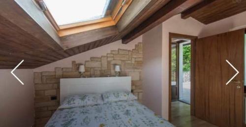 Cama o camas de una habitación en Villa Caterina